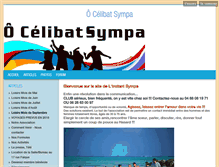 Tablet Screenshot of celibatsympa.com